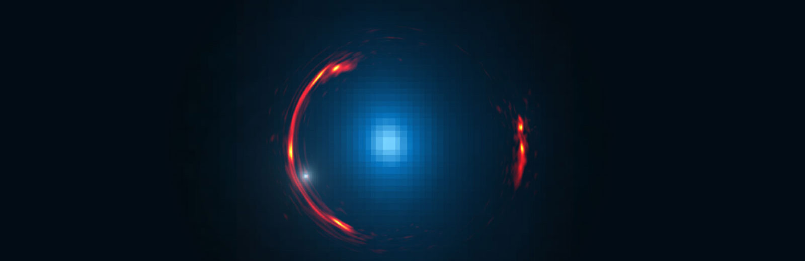 ALMA Founds Dark Dwarf Galaxy 
