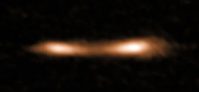 在遙遠的星暴增星系中發現以前沒辦法看到的氣體