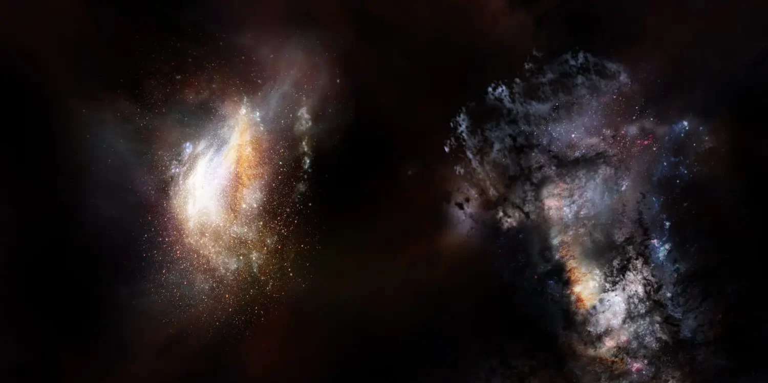 Encuentran galaxias masivas en el Universo primitivo 