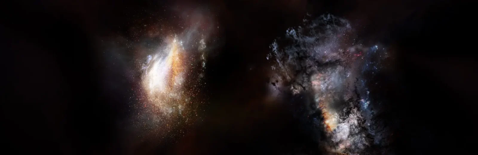 大昔の宇宙で見つかった巨大銀河 