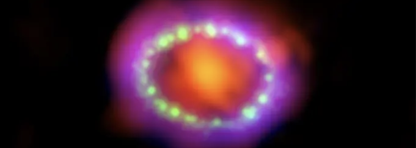 Supernova de 40 años resulta ser eficiente fábrica de polvo 