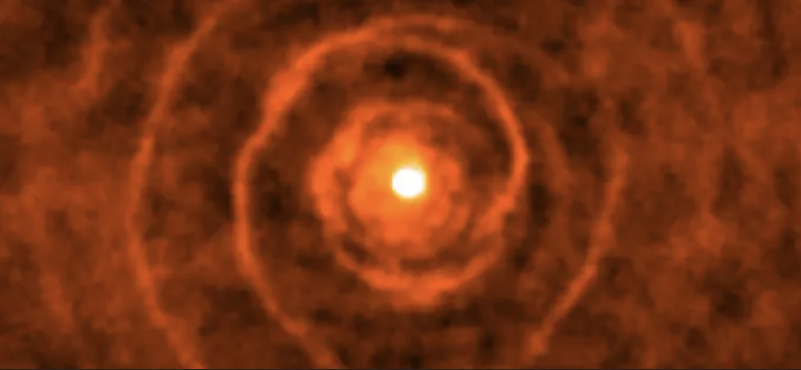 Surprising spiral pattern hints at ‘elliptical’ binary