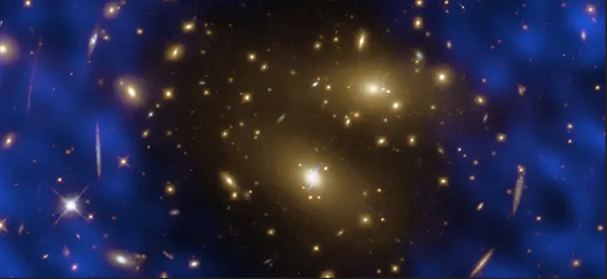 星系團裡的熱氣體讓ALMA星空「破個洞」
