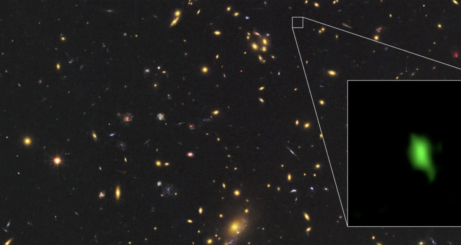 Hold your breath: oxygen found in the very early Universe