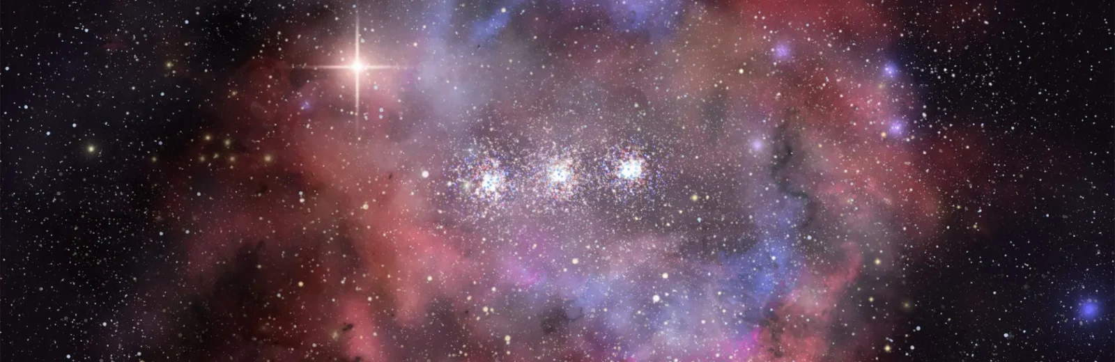 ALMA encuentra primeros indicios de dos generaciones de estrellas en galaxia lejana