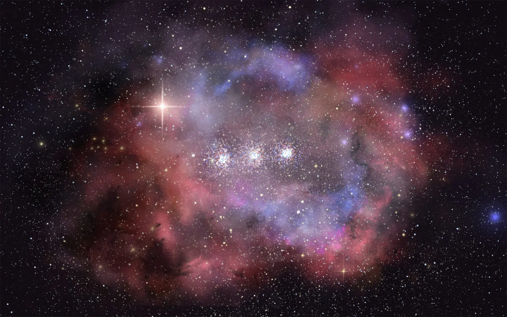 ALMA encuentra primeros indicios de dos generaciones de estrellas en galaxia lejana
