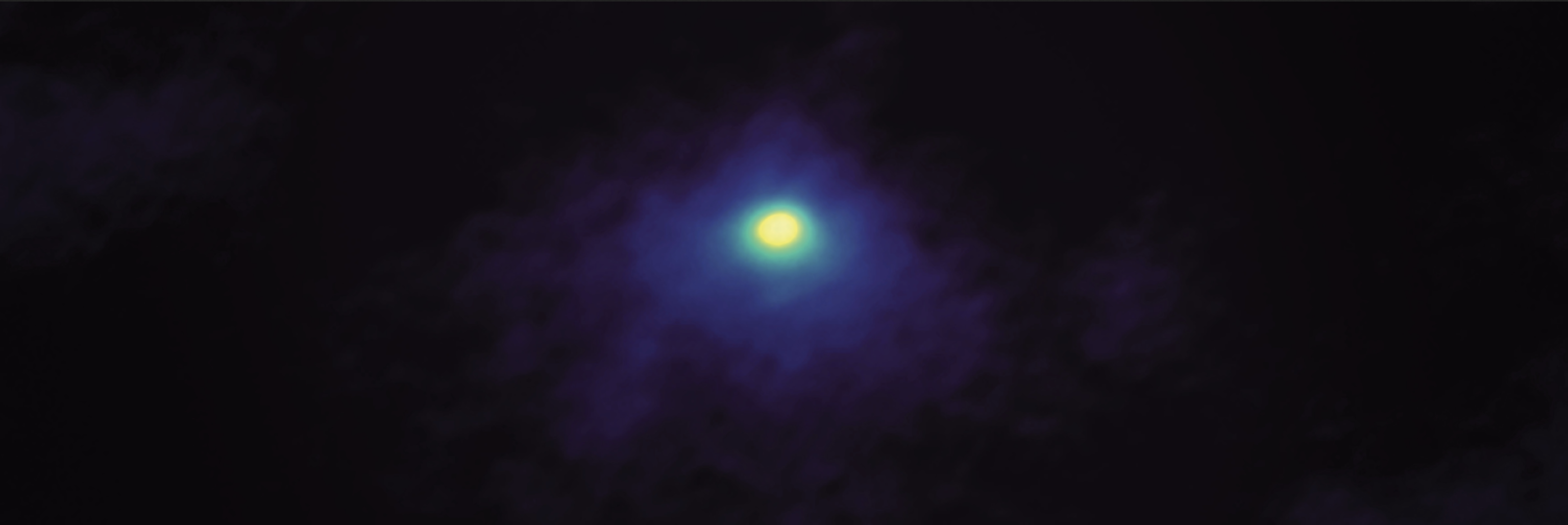 ALMA maps organic molecules in the ‘coma’ of comet Wirtanen