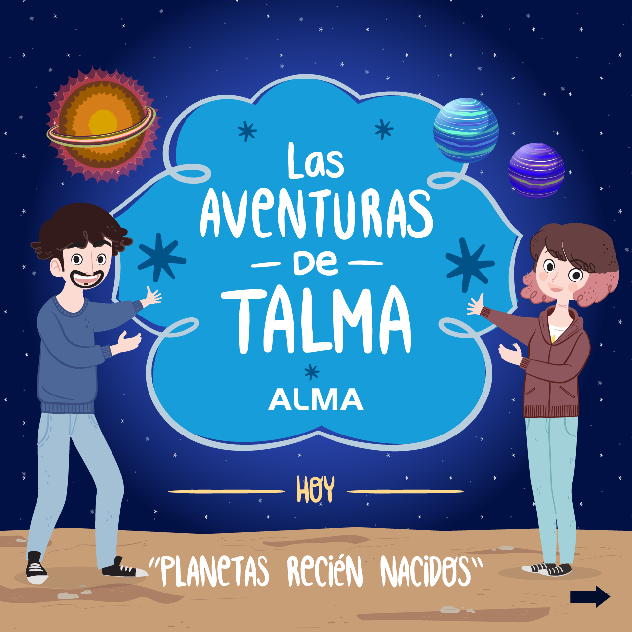 Las Aventuras de Talma - Cap. 02 - Planetas recién nacidos