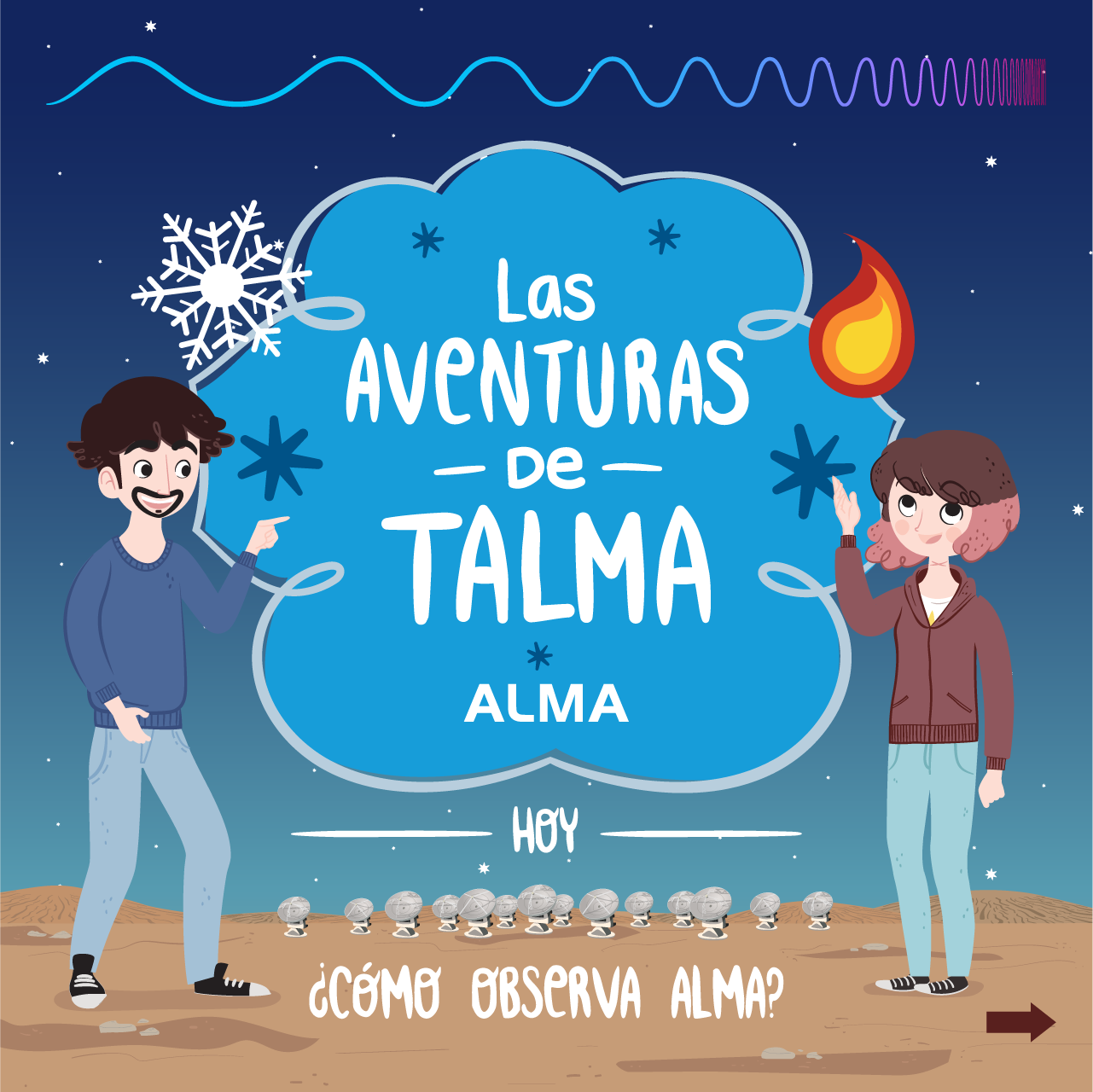 Las Aventuras de Talma - Cap. 04 - Cómo Observa ALMA