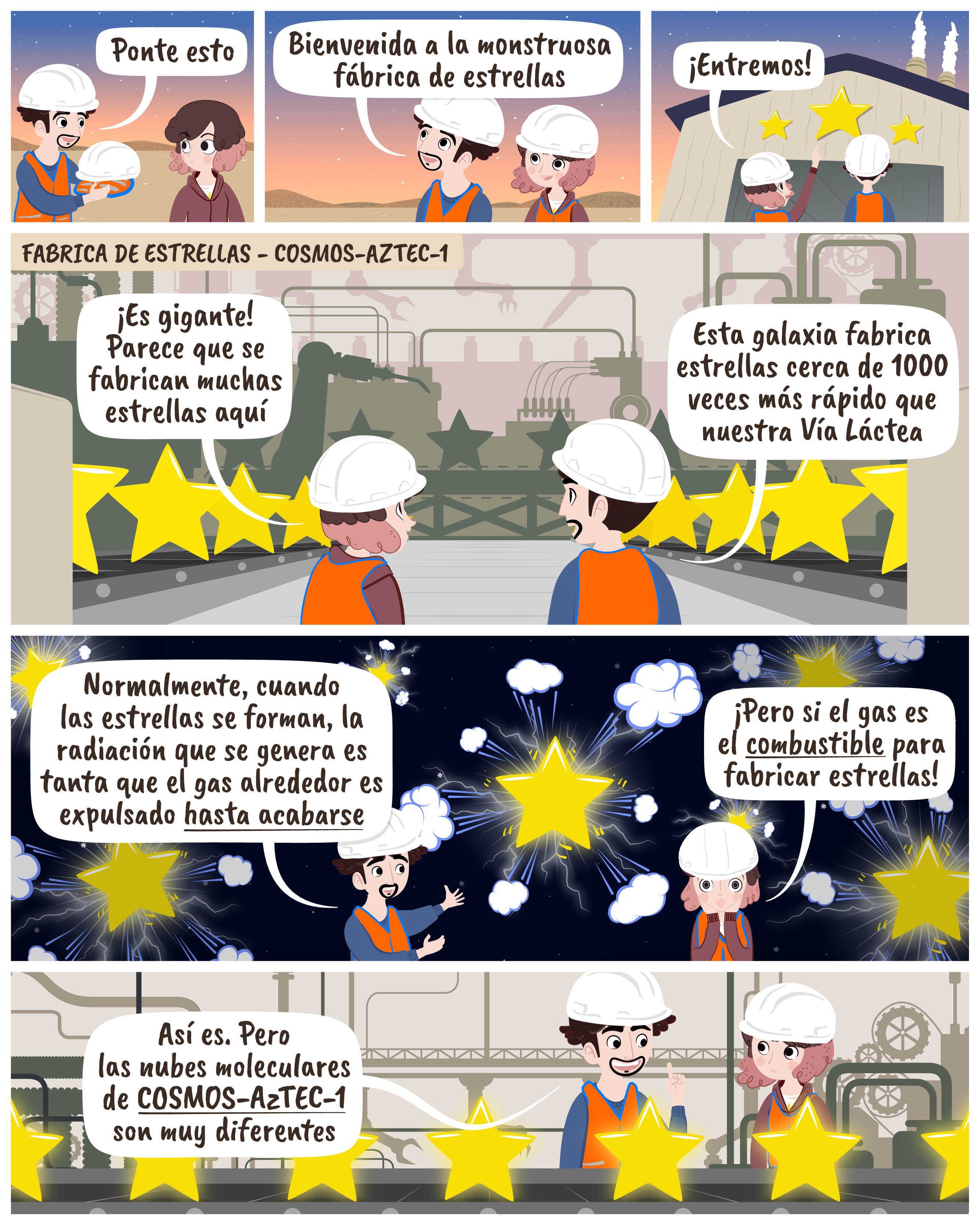 Las Aventuras de Talma - Cap. 21 - Una Monstruosa Fábrica de Estrellas