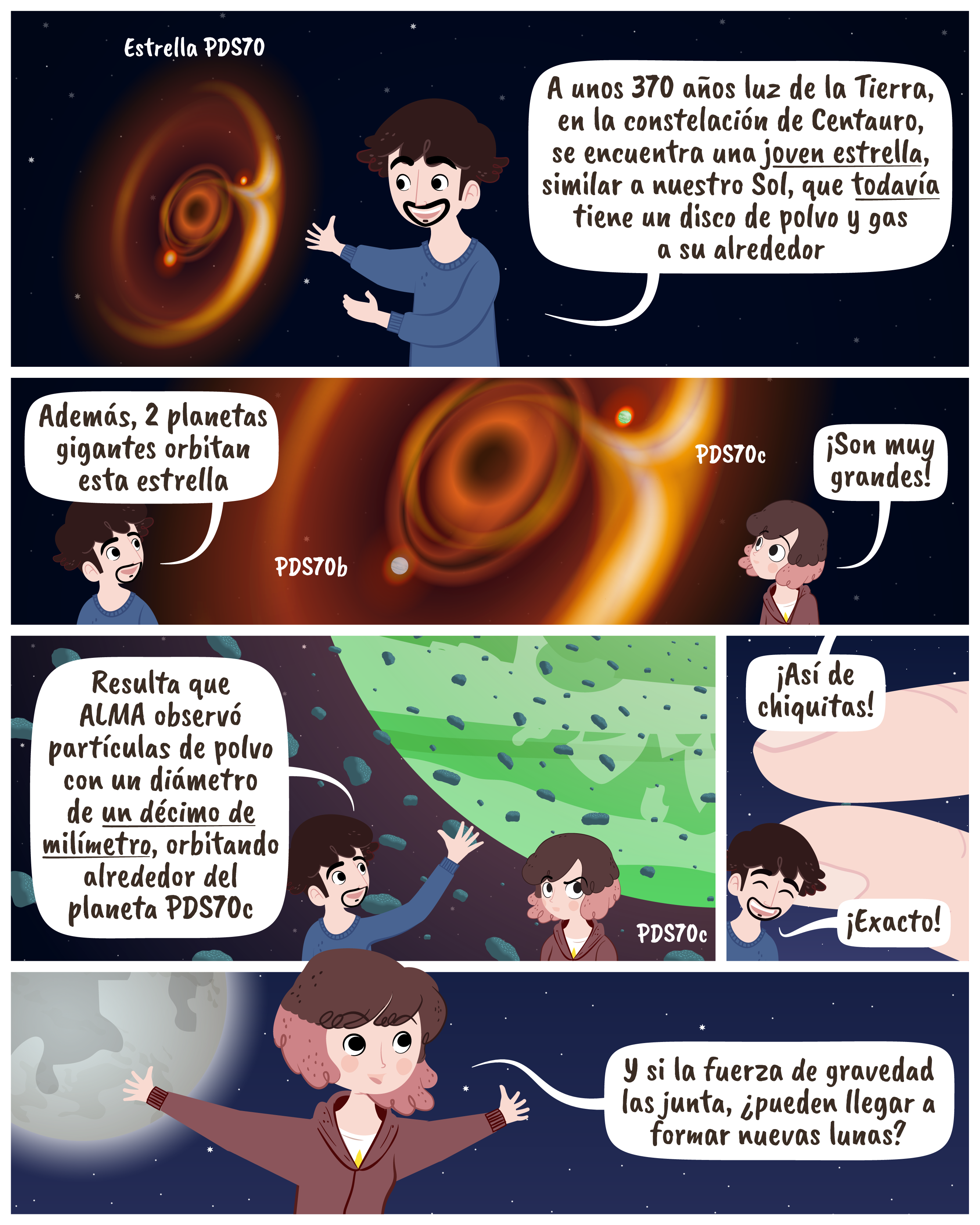 Las Aventuras de Talma - Cap. 22 - El Nacimiento de Nuevas Lunas