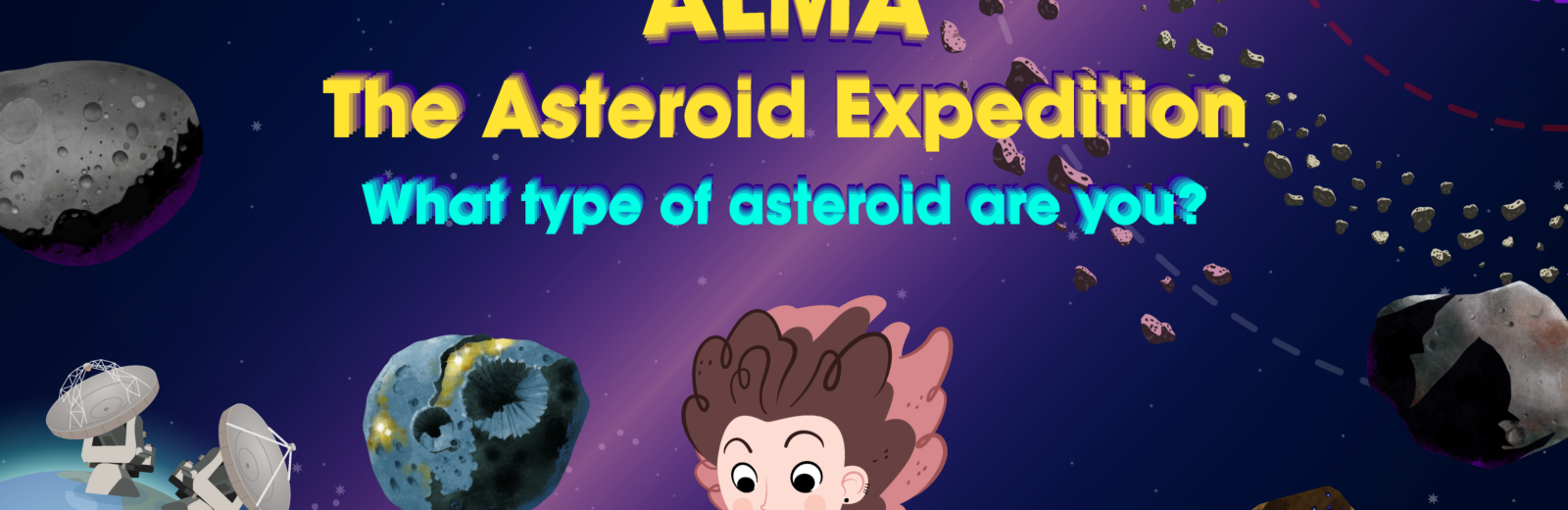 Board game “ALMA: The Asteroid Expedition”