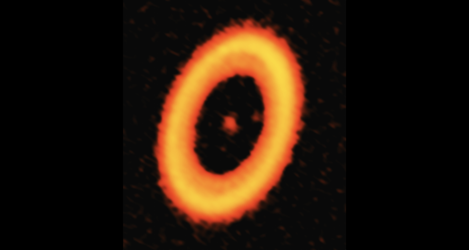 ALMA discovers moons in the making